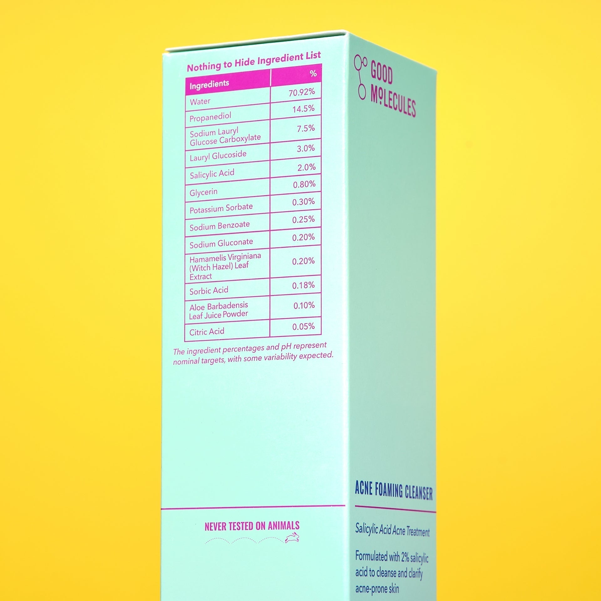 Acne Foaming Cleanser O7